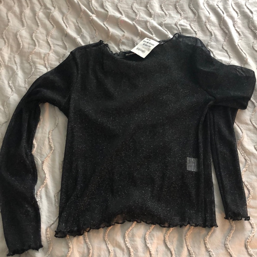 Brandy Melville sparkly top
